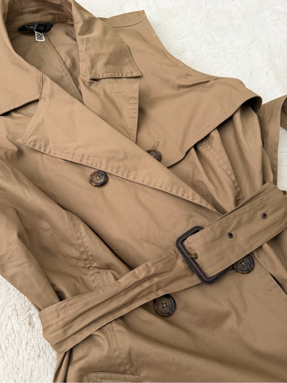 Ralph Lauren Sleeveless Trench Dress in Tan - Picture 6 of 7